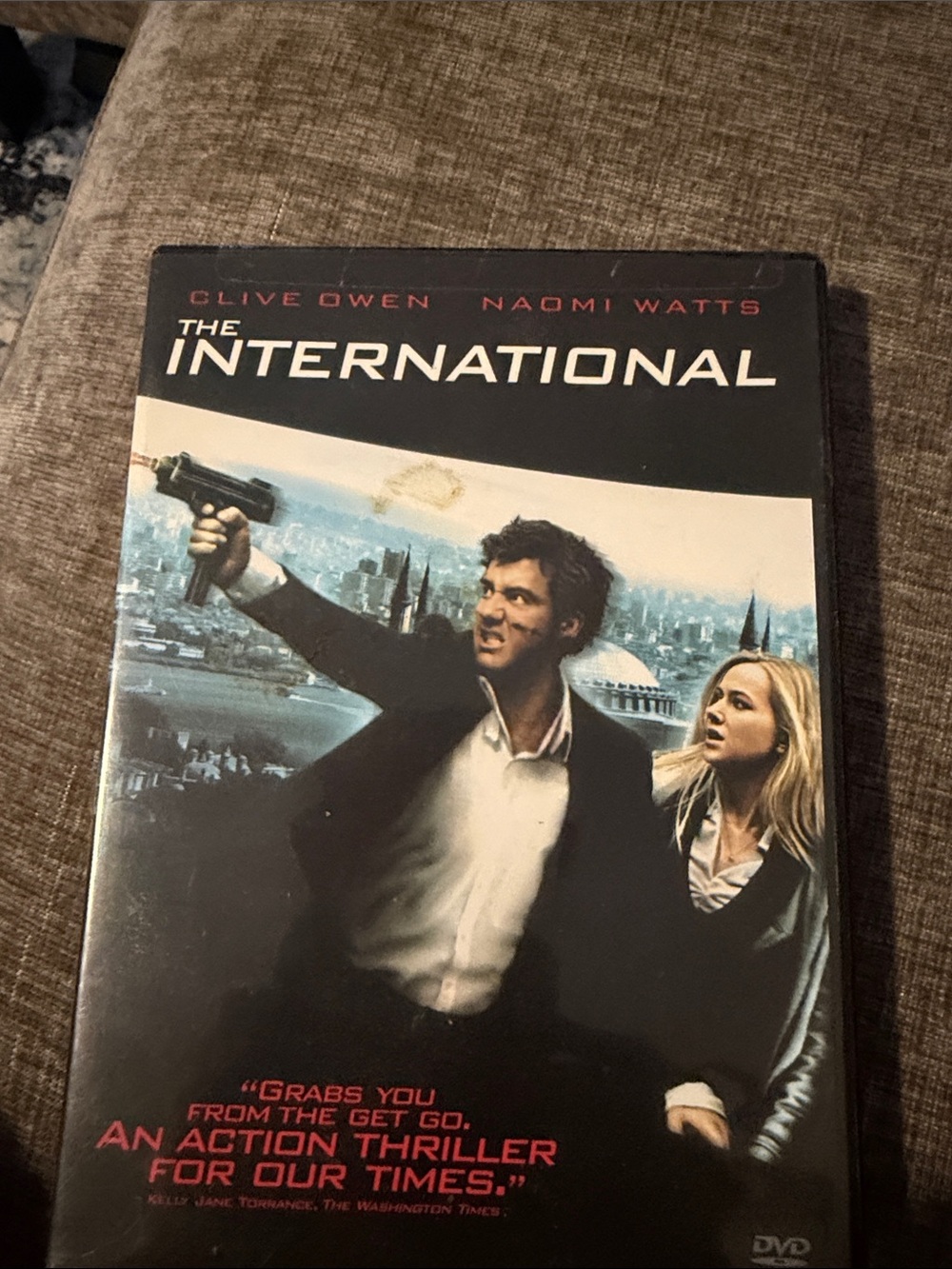 The International (Black)‎ DVD - Clive Owen & Naomi Watts